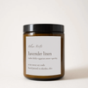 Lavender Linen Soy Candle